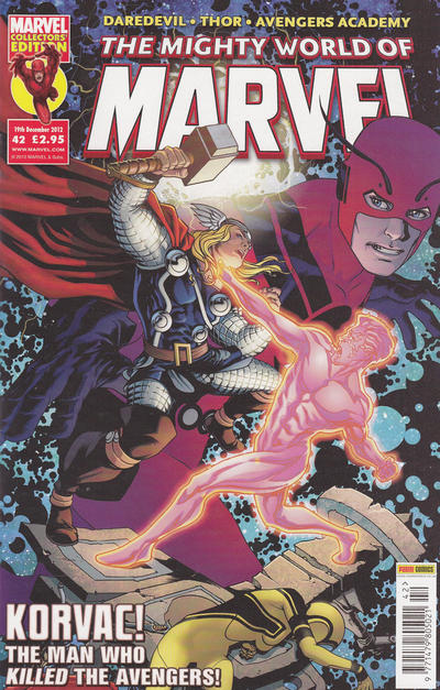 Cover for The Mighty World of Marvel (Panini UK, 2009 series) #42