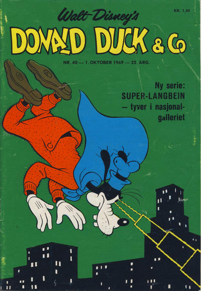 Cover for Donald Duck & Co (Hjemmet / Egmont, 1948 series) #40/1969