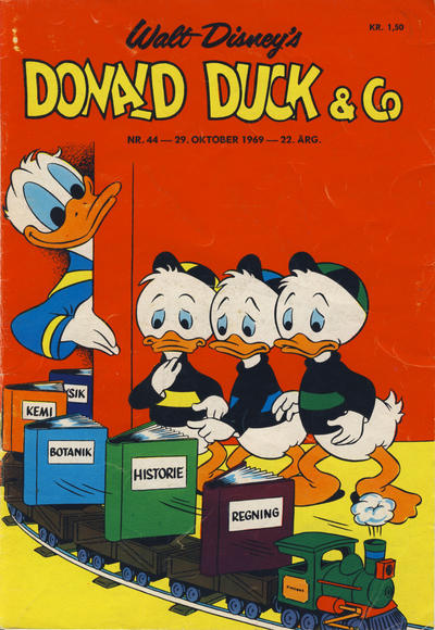 Cover for Donald Duck & Co (Hjemmet / Egmont, 1948 series) #44/1969