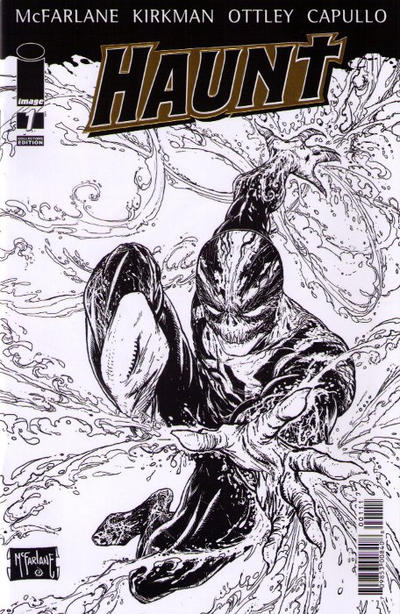 Cover for Haunt (Image, 2009 series) #1 [Collectors Edition Cover by Todd McFarlane]