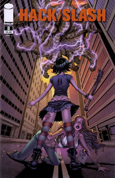 Cover for Hack/Slash (Image, 2011 series) #8 [Cover A Daniel Leister]