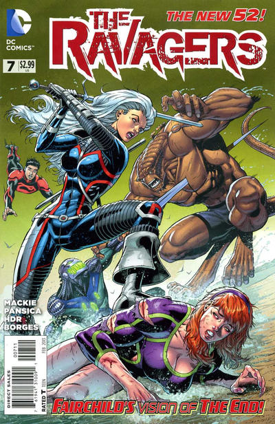 Cover for The Ravagers (DC, 2012 series) #7