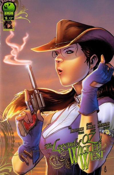 Cover for The Legend of Oz: The Wicked West (Big Dog Ink, 2011 series) #6 [Cover A by Alisson Borges]