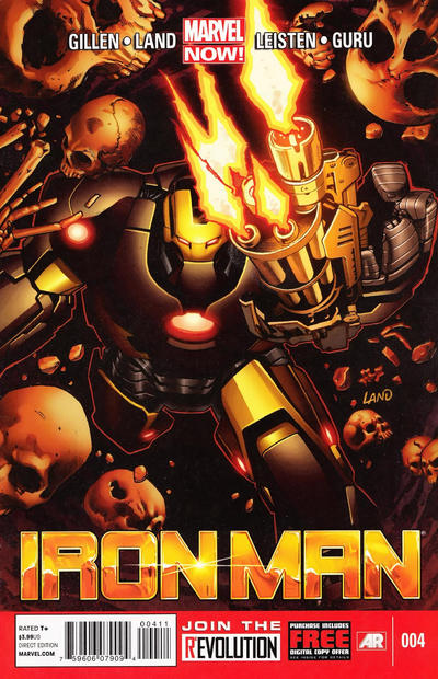Cover for Iron Man (Marvel, 2013 series) #4