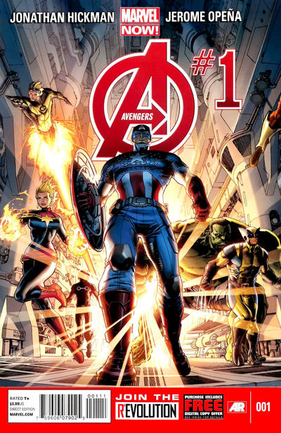 Cover for Avengers (Marvel, 2013 series) #1