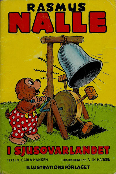 Cover for Rasmus Nalle i Sjusovarlandet (Illustrationsförlaget, 1956 series) #[nn] [7]