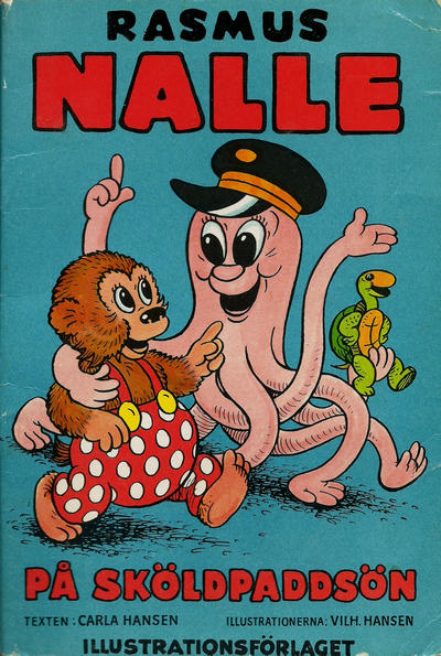 Cover for Rasmus Nalle på Sköldpaddsön (Illustrationsförlaget, 1957 series) #[nn] [8]