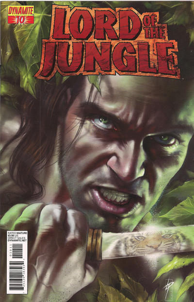 Cover for Lord of the Jungle (Dynamite Entertainment, 2012 series) #10 [Cover A Lucio Parrillo]