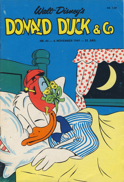 Cover for Donald Duck & Co (Hjemmet / Egmont, 1948 series) #45/1969