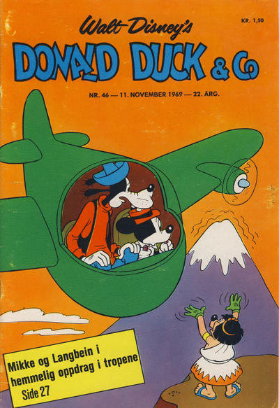 Cover for Donald Duck & Co (Hjemmet / Egmont, 1948 series) #46/1969