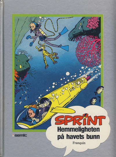 Cover for Sprint [Seriesamlerklubben] (Semic, 1986 series) #6 - Hemmeligheten på havets bunn