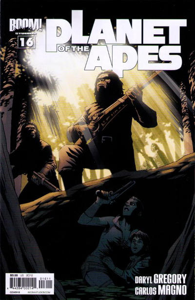 Cover for Planet of the Apes (Boom! Studios, 2011 series) #16 [Cover B]