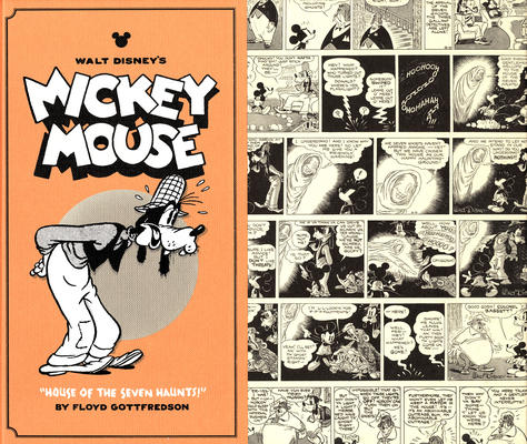 Cover for Walt Disney's Mickey Mouse (Fantagraphics, 2011 series) #4 - House of the Seven Haunts!