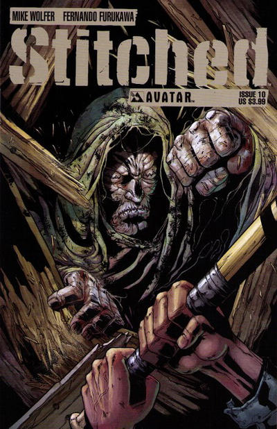 Cover for Stitched (Avatar Press, 2011 series) #10