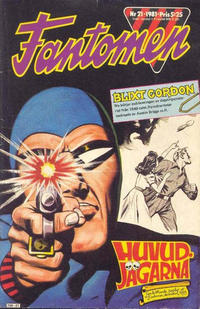 Cover for Fantomen (Semic, 1958 series) #21/1981