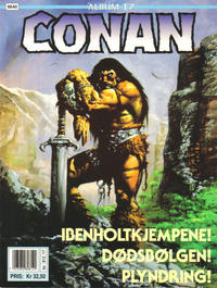 Cover Thumbnail for Conan album (Bladkompaniet / Schibsted, 1992 series) #17 - Ibenholtkjempene!