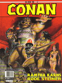 Cover Thumbnail for Conan album (Bladkompaniet / Schibsted, 1992 series) #7 - Ramtha Karns røde steiner