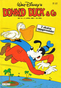 Cover Thumbnail for Donald Duck & Co (Hjemmet / Egmont, 1948 series) #14/1983