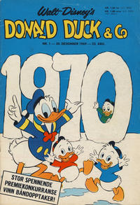 Cover Thumbnail for Donald Duck & Co (Hjemmet / Egmont, 1948 series) #1/1970
