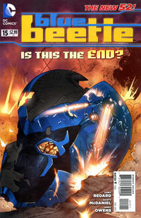Cover for Blue Beetle (DC, 2011 series) #15
