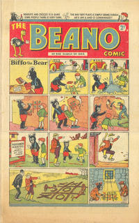 Cover Thumbnail for The Beano Comic (D.C. Thomson, 1938 series) #356