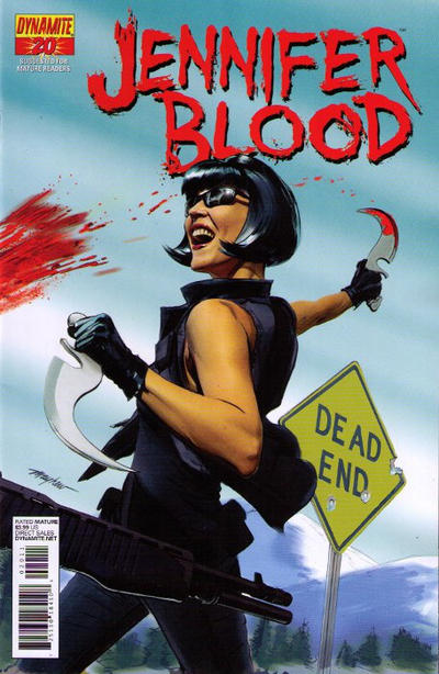 Cover for Jennifer Blood (Dynamite Entertainment, 2011 series) #20