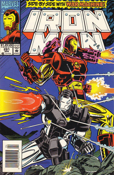 Cover for Iron Man (Marvel, 1968 series) #291 [Newsstand]