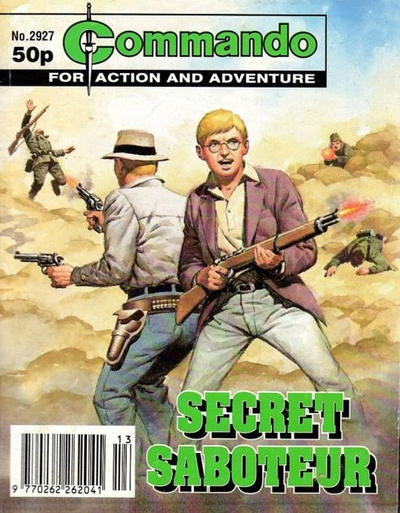 Cover for Commando (D.C. Thomson, 1961 series) #2927