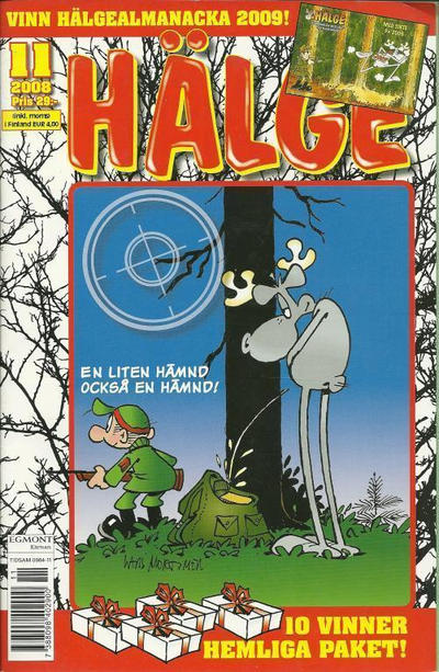 Cover for Hälge (Egmont, 2000 series) #11/2008