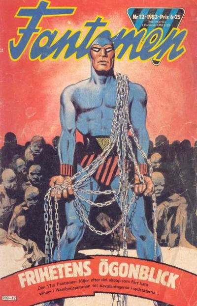 Cover for Fantomen (Semic, 1958 series) #12/1983