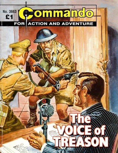 Cover for Commando (D.C. Thomson, 1961 series) #3663