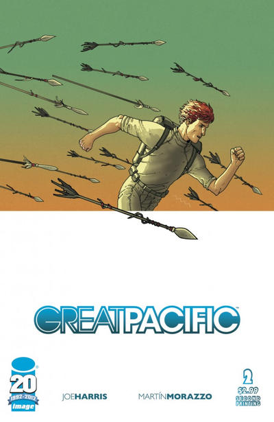 Cover for Great Pacific (Image, 2012 series) #2 [second printing]