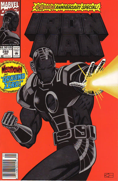 Cover for Iron Man (Marvel, 1968 series) #288 [Newsstand]