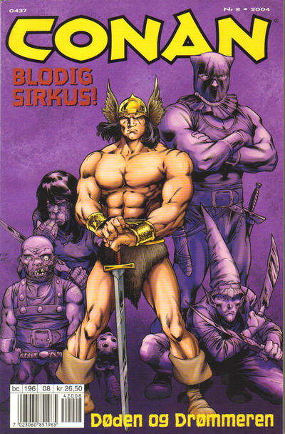 Cover for Conan (Bladkompaniet / Schibsted, 1990 series) #8/2004