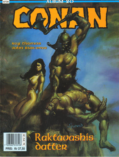 Cover for Conan album (Bladkompaniet / Schibsted, 1992 series) #20 - Raktavashis datter