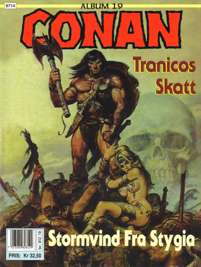 Cover for Conan album (Bladkompaniet / Schibsted, 1992 series) #19 - Tranicos skatt