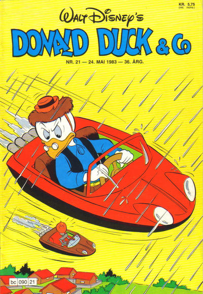 Cover for Donald Duck & Co (Hjemmet / Egmont, 1948 series) #21/1983