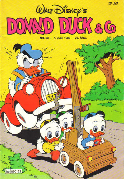 Cover for Donald Duck & Co (Hjemmet / Egmont, 1948 series) #23/1983