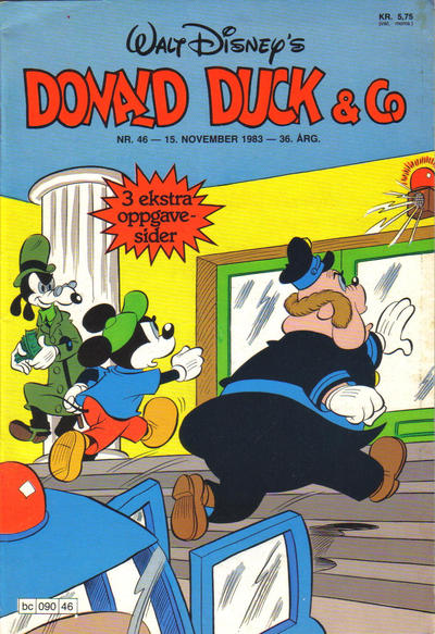 Cover for Donald Duck & Co (Hjemmet / Egmont, 1948 series) #46/1983