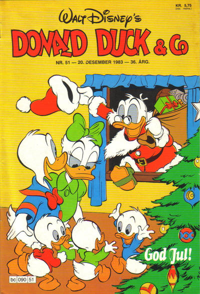 Cover for Donald Duck & Co (Hjemmet / Egmont, 1948 series) #51/1983