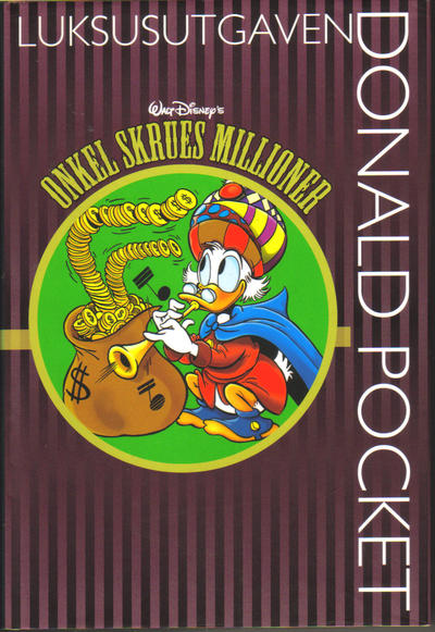 Cover for Donald Pocket Luksusutgaven (Hjemmet / Egmont, 2008 series) #1 - Onkel Skrues millioner
