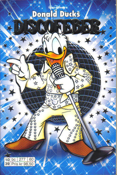 Cover for Donald Duck Tema pocket; Walt Disney's Tema pocket (Hjemmet / Egmont, 1997 series) #[32] - Donald Duck Discofeber