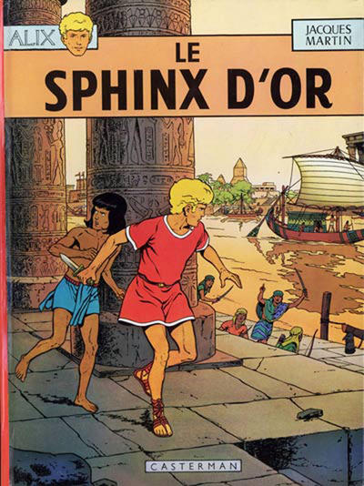 Cover for Alix (Casterman, 1965 series) #2 - Le Sphinx d'or