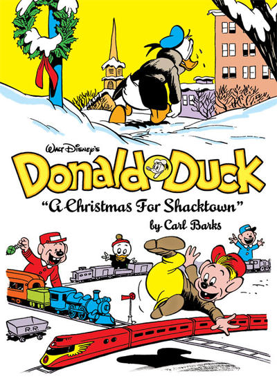 Cover for The Complete Carl Barks Disney Library (Fantagraphics, 2011 series) #[11] - Walt Disney's Donald Duck: A Christmas for Shacktown