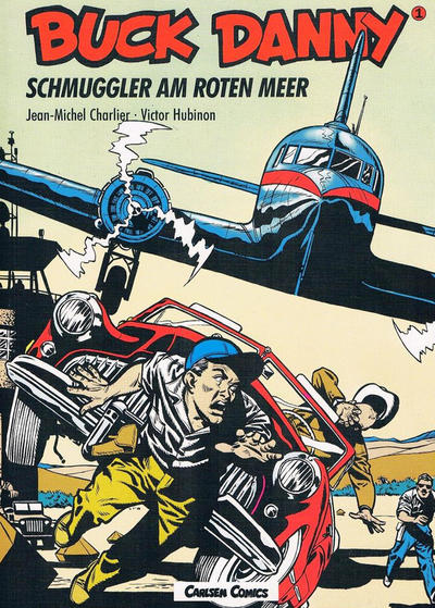 Cover for Buck Danny (Carlsen Comics [DE], 1989 series) #1 - Schmuggler am Roten Meer