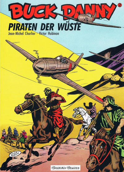Cover for Buck Danny (Carlsen Comics [DE], 1989 series) #2 - Piraten der Wüste