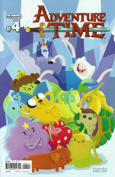 Cover for Adventure Time (Boom! Studios, 2012 series) #4 [Cover B by Kassandra Keller]