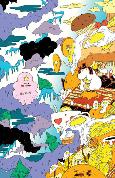 Cover for Adventure Time (Boom! Studios, 2012 series) #3 [Cover C by Michael DeForge]
