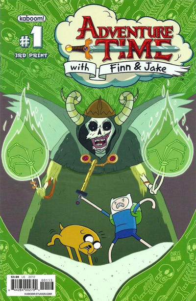 Cover for Adventure Time (Boom! Studios, 2012 series) #1 [3rd Printing Cover by Chris Houghton]