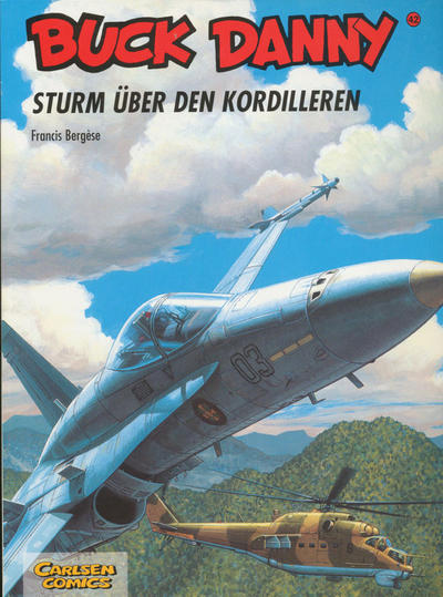Cover for Buck Danny (Carlsen Comics [DE], 1989 series) #42 - Sturm über den Kordilleren